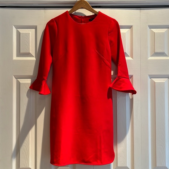 Ann Taylor Red Dress - Picture 1 of 7